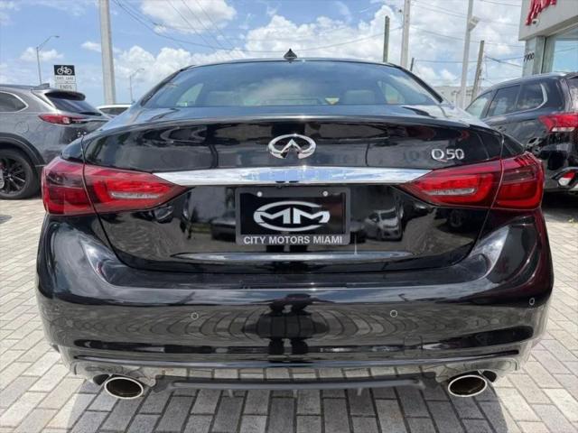2023 INFINITI Q50 LUXE AWD