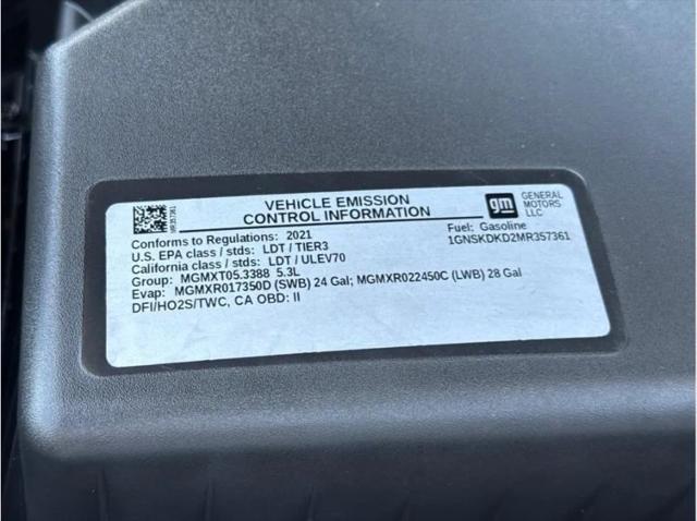 2021 Chevrolet Suburban 4WD Z71