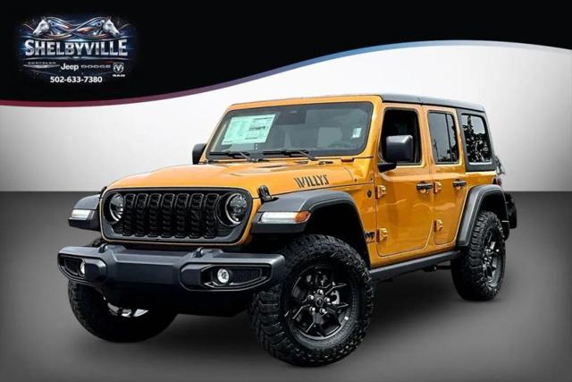 2026 Jeep Wrangler 4-Door Willys 4x4 for sale in Shelbyville, KY