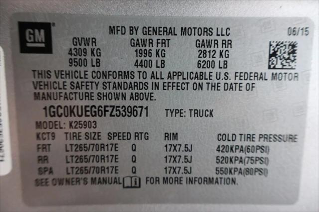 2015 Chevrolet Silverado 2500HD Work Truck