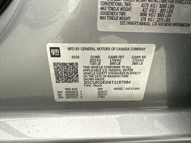 2026 Chevrolet Silverado 1500 4WD Crew Cab Standard Bed LT