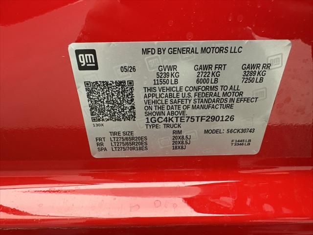 2026 Chevrolet Silverado 3500HD Crew Cab, Standard Bed, LT, 4WD