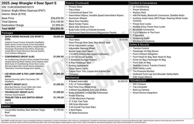 2025 Jeep Wrangler 4-Door Summit 4x4