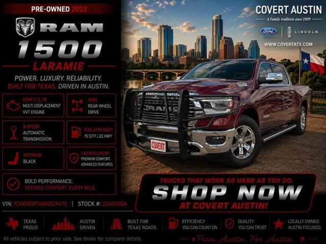 2022 Ram 1500 Laramie Crew Cab 4x2 6'4" Box for sale in Austin, TX