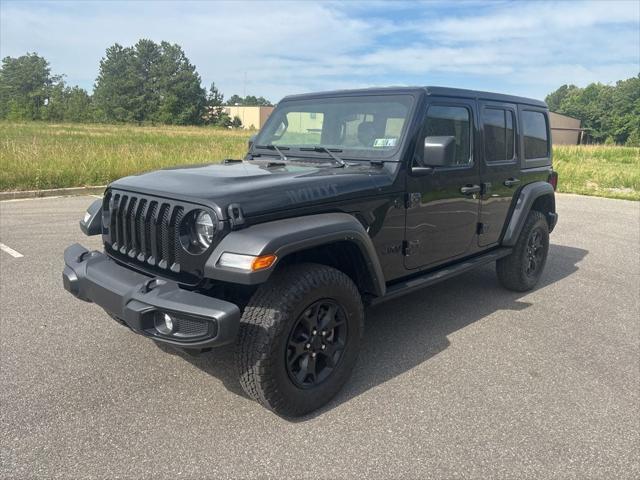 2022 Jeep Wrangler Unlimited Willys 4x4 2022 Jeep Wrangler Unlimited Willys 4x4