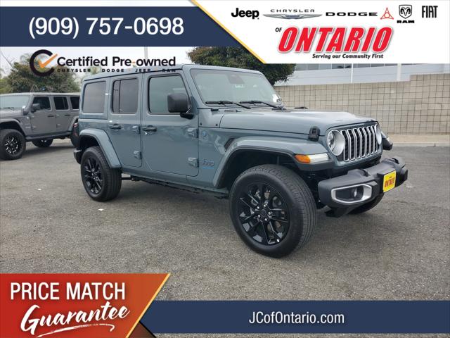 2025 Jeep Wrangler 4xe Sahara 4xe for sale in Ontario, CA