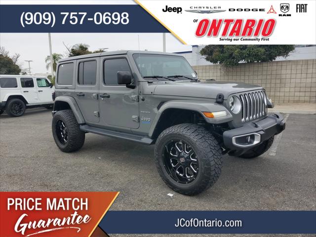 2021 Jeep Wrangler 4xe Unlimited Sahara 4x4 for sale in Ontario, CA