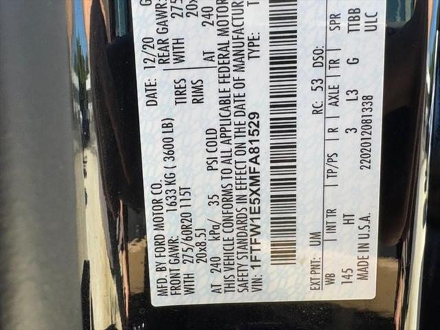2021 Ford F-150 LARIAT