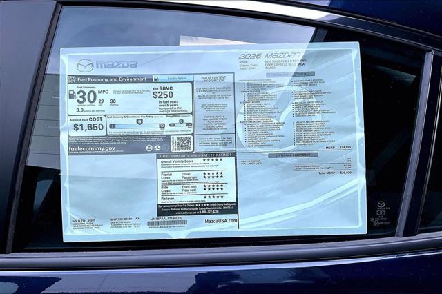 2026 Mazda Mazda3 2.5 S
