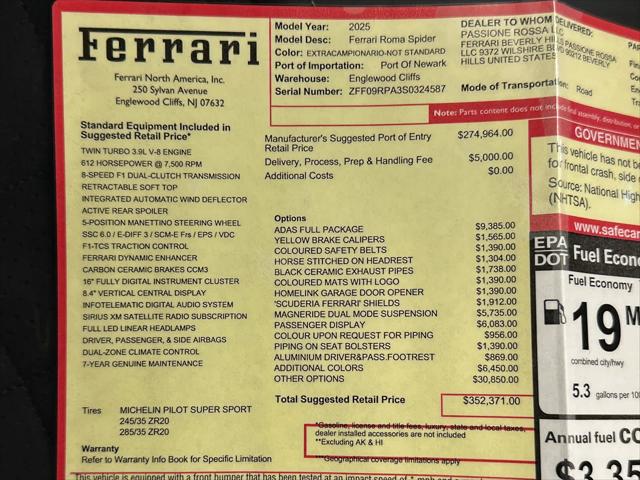 2025 Ferrari Roma Convertible