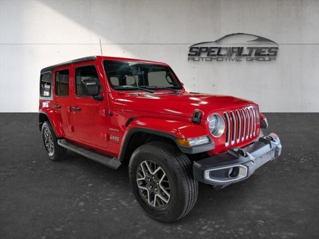2023 Jeep Wrangler 4-Door Sahara 4x4 for sale in Bountiful, UT