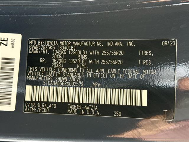 2024 Toyota Grand Highlander Hybrid Platinum MAX
