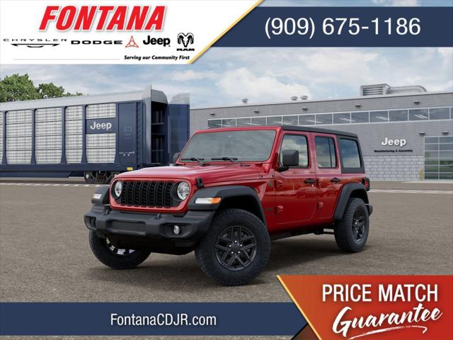 2026 Jeep Wrangler 4-Door Sport S 4x4 for sale in Fontana, CA