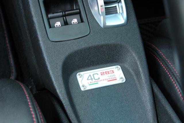 2015 Alfa Romeo 4C Launch Edition