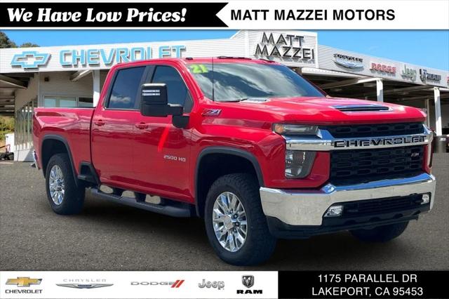 2021 Chevrolet Silverado 2500HD 4WD Crew Cab Standard Bed LT for sale in Lakeport, CA