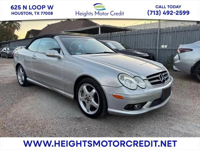 2004 Mercedes-Benz CLK-CLASS 500 Cabriolet for sale in Houston, TX