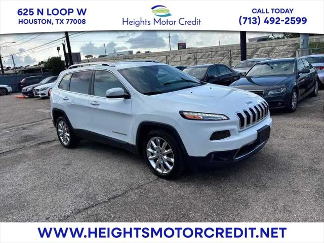 2016 Jeep Cherokee Limited for sale in Houston, TX