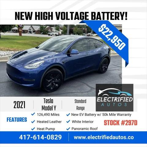 2021 Tesla Model Y Standard Range Rear-Wheel Drive for sale in Joplin, MO