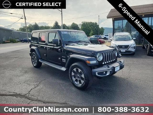 2018 Jeep Wrangler Unlimited Sahara 4x4 for sale in Oneonta, NY