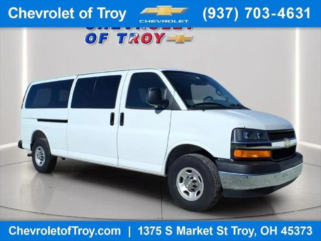 2025 Chevrolet Express Passenger RWD 3500 Extended Wheelbase LT for sale in Troy, OH
