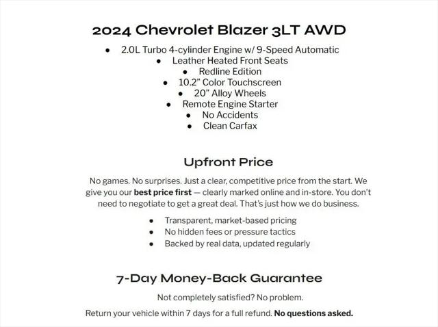 2024 Chevrolet Blazer AWD 3LT for sale in Madison, WI