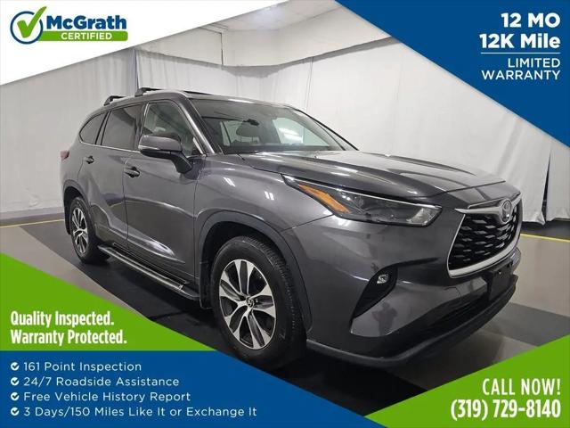 2022 Toyota Highlander XLE for sale in Iowa City, IA