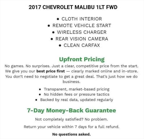 2017 Chevrolet Malibu 1LT for sale in Oshkosh, WI