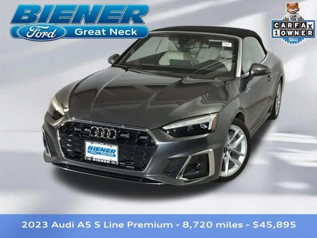 2023 Audi A5 Cabriolet Premium 45 TFSI S line quattro S tronic for sale in Great Neck, NY