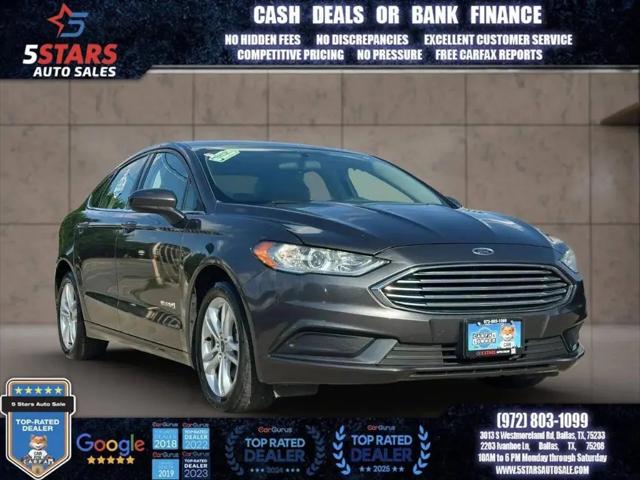 2018 Ford Fusion Hybrid S for sale in Dallas, TX