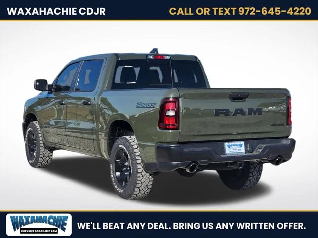 2026 RAM 1500 RAM 1500 WARLOCK CREW CAB 4X4 57 BOX
