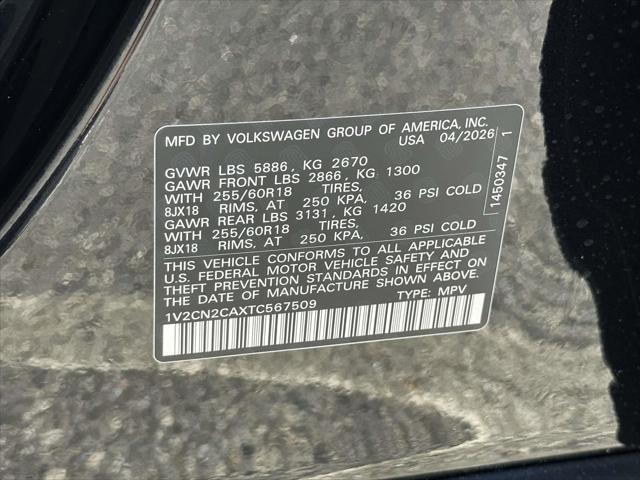 2026 Volkswagen Atlas Peak Edition