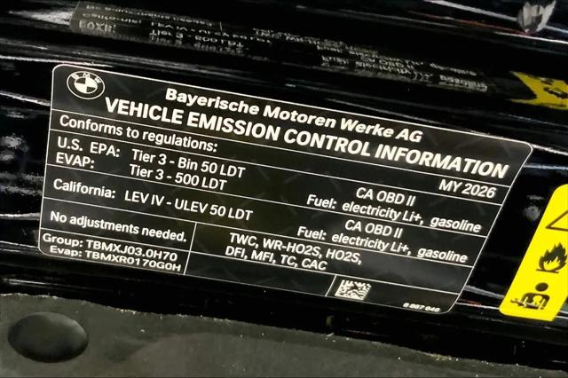 2026 BMW X5 xDrive50e