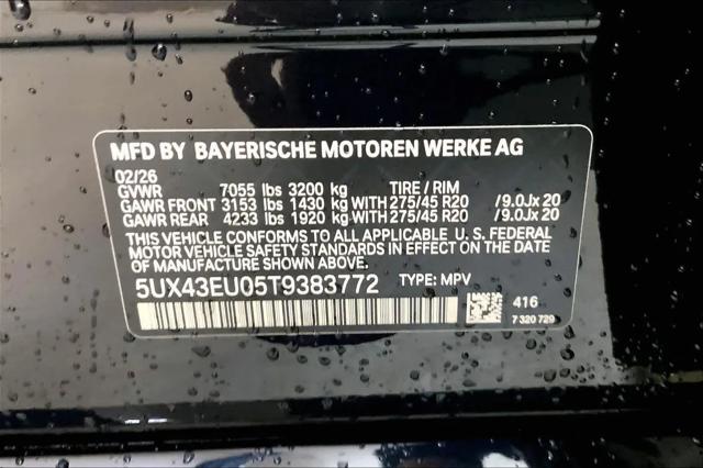 2026 BMW X5 xDrive50e