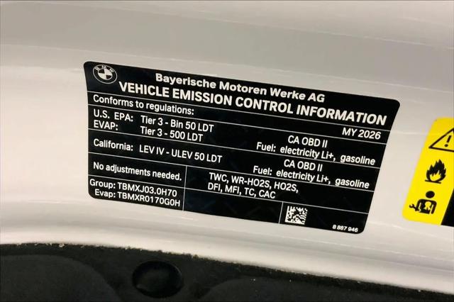 2026 BMW X5 xDrive50e