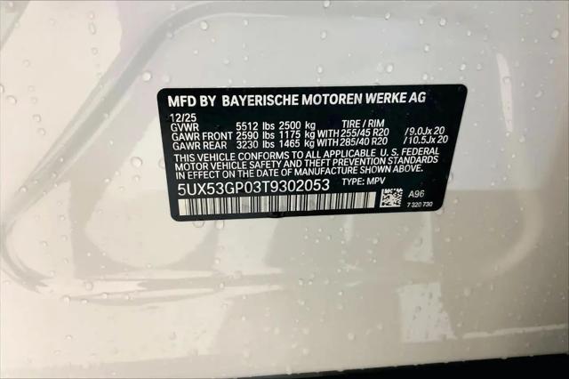 2026 BMW X3 30 xDrive