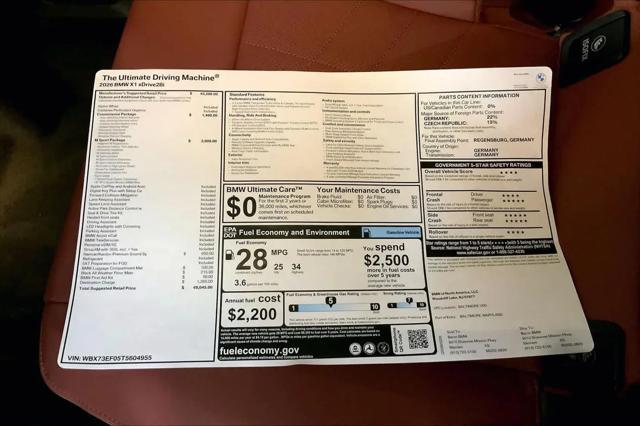 2026 BMW X1 xDrive28i