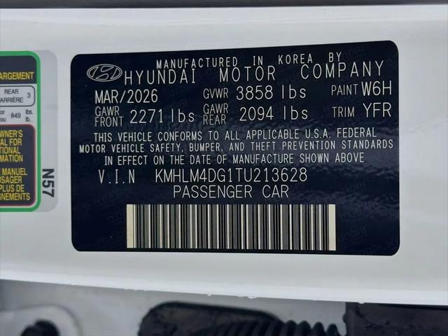 2026 Hyundai Elantra SEL Sport