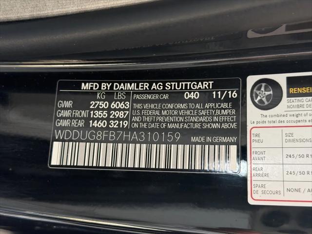 2017 Mercedes-Benz S 550 4MATIC