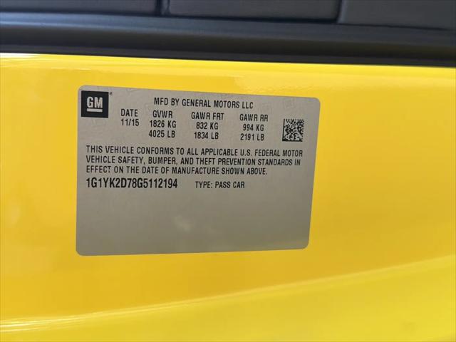 2016 Chevrolet Corvette Stingray Z51