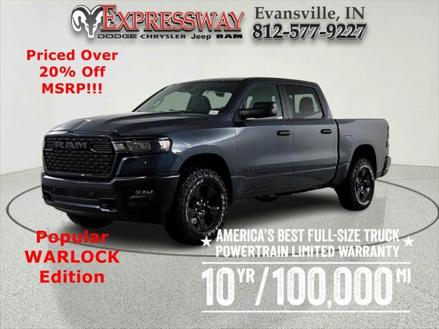 2026 Ram 1500 Warlock Crew Cab 4x4 57 Box for sale in Evansville, IN