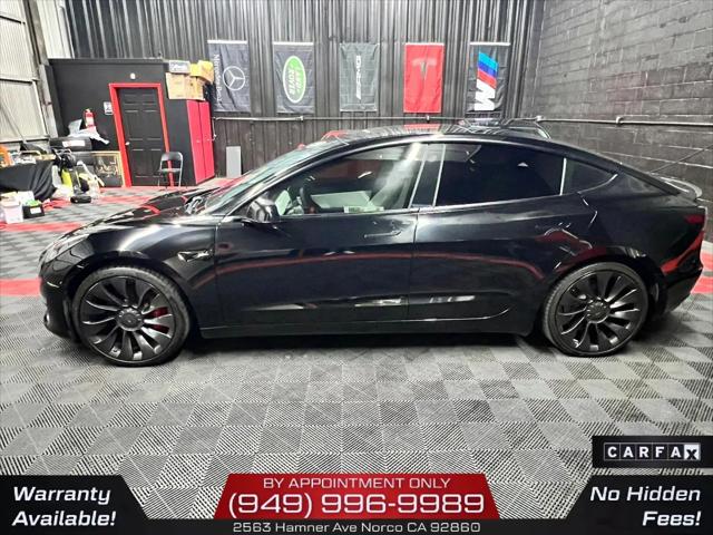 2021 Tesla Model 3 Performance Dual Motor All-Wheel Drive