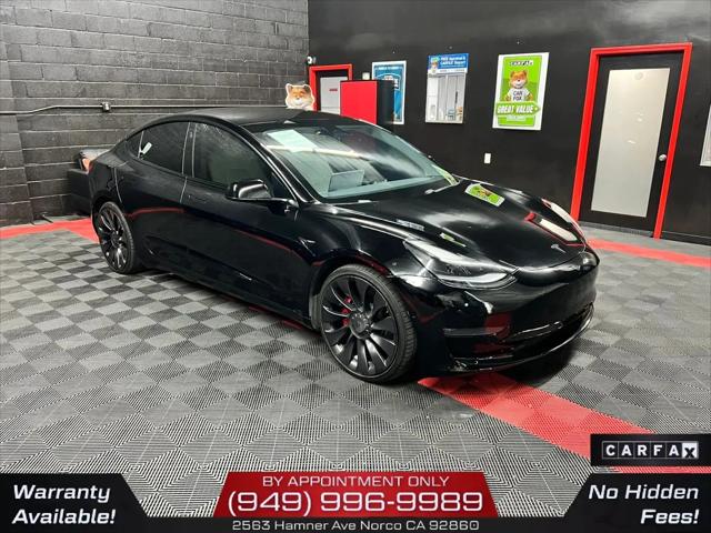 2021 Tesla Model 3 Performance Dual Motor All-Wheel Drive