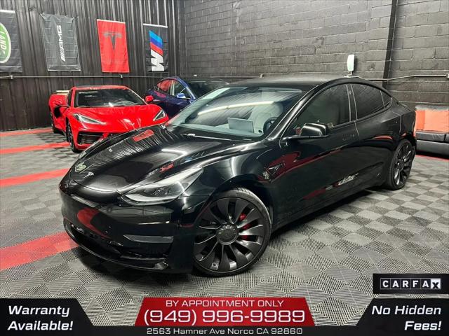 2021 Tesla Model 3 Performance Dual Motor All-Wheel Drive