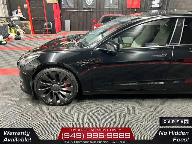2021 Tesla Model 3 Performance Dual Motor All-Wheel Drive