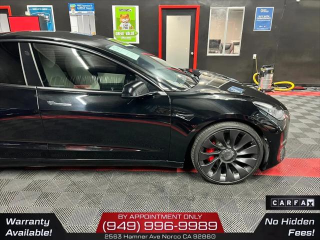2021 Tesla Model 3 Performance Dual Motor All-Wheel Drive