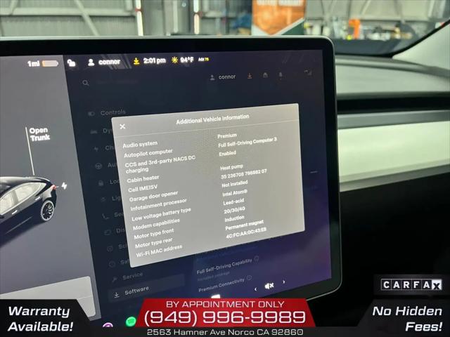 2021 Tesla Model 3 Performance Dual Motor All-Wheel Drive