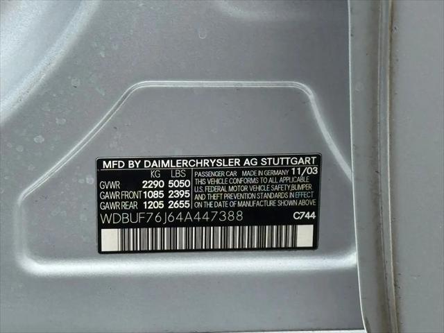 2004 Mercedes-Benz E 55 AMG E 55 AMG
