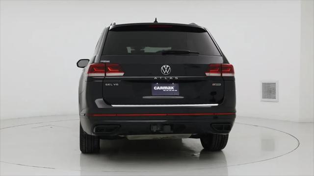 2022 Volkswagen Atlas 3.6L V6 SEL R-Line Black