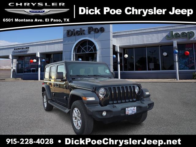 2023 Jeep Wrangler 4-Door Sport S 4x4 for sale in El Paso, TX