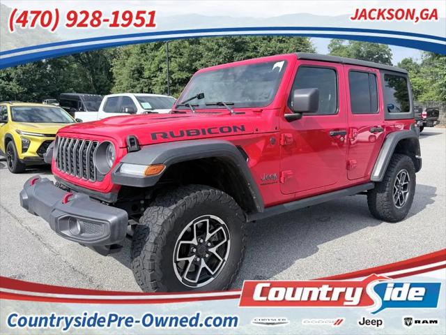 2025 Jeep Wrangler 4-Door Rubicon 4x4 for sale in Jackson, GA